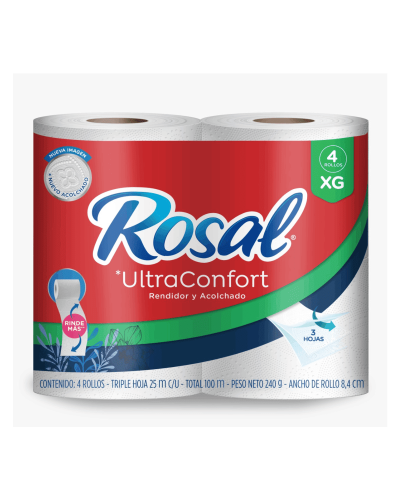 Rosal Xg Paquete 4 Unid