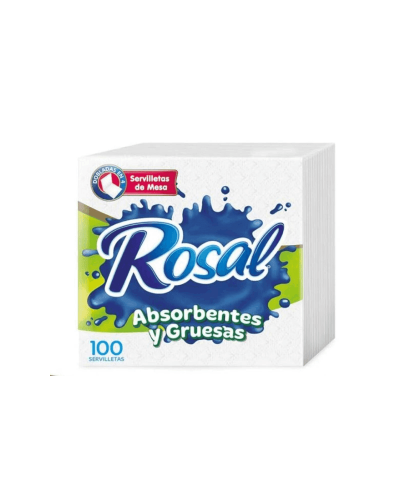 Servilleta Rosal Laminada*100