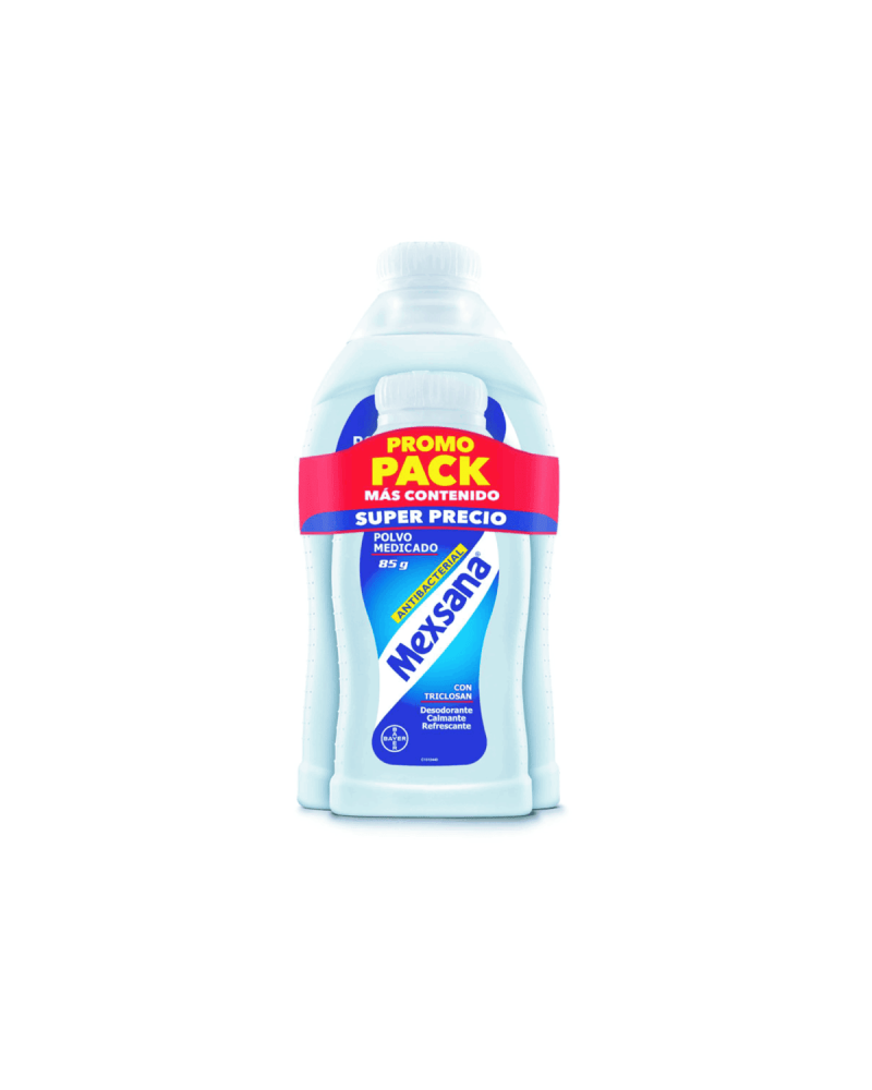 Talco Mexsana X150 Grs+Mexsana X85 Grs