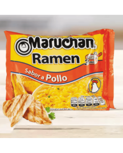 Sopa Maruchan Sobre Pollo...