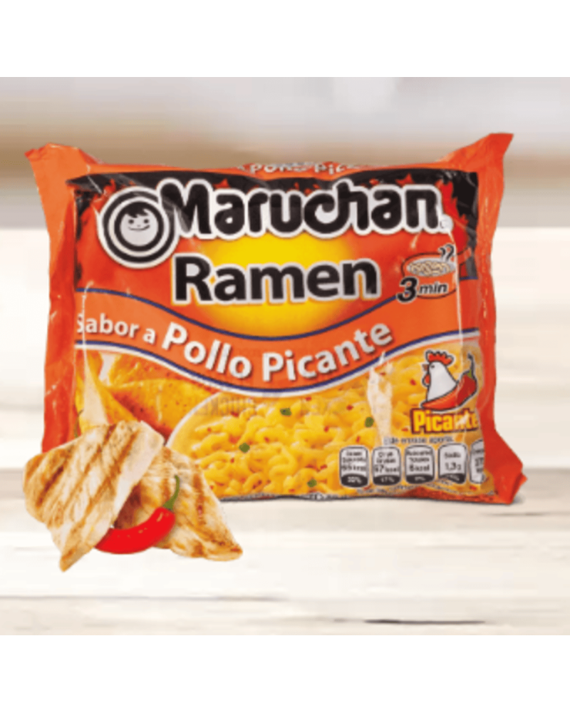 Sopa Maruchan Sobre Pollo Picante X3 Und.
