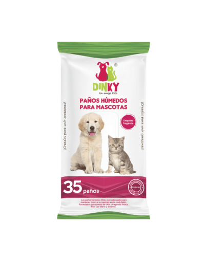 Paños Humedos Dinky Mascota...